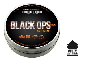 Śrut 4,5mm Black Ops ostry 7,56gr