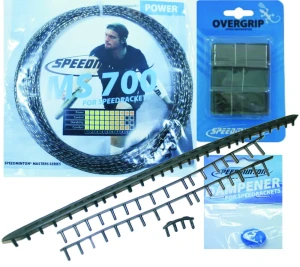 Speedminton racket upgrade set